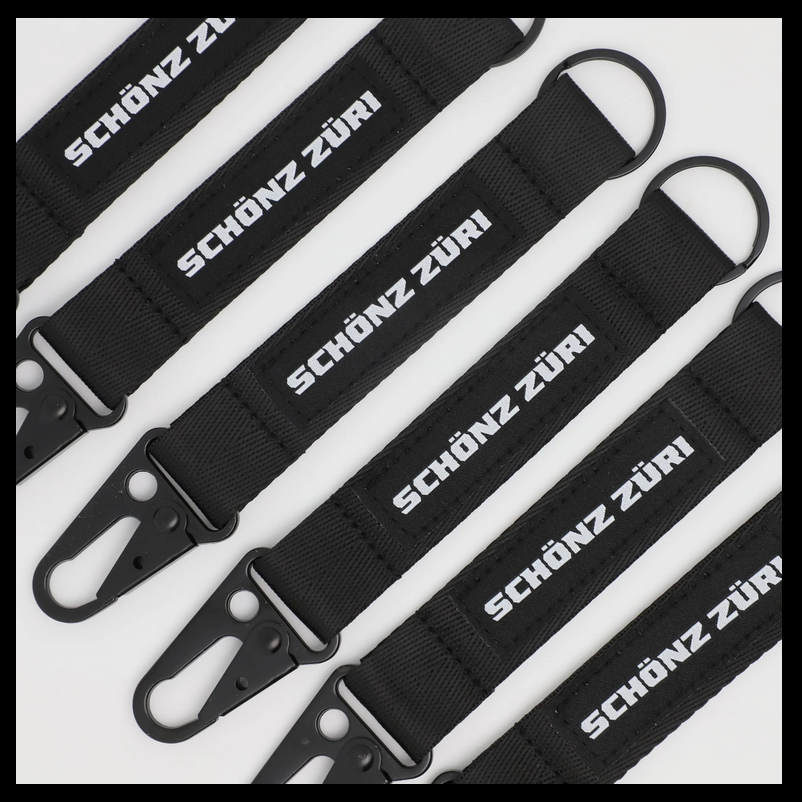 SKWOK Custom Lanyards - PVC Patch With O-ring