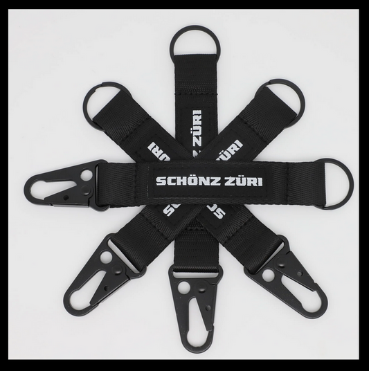 SKWOK Custom Lanyards - PVC Patch With O-ring