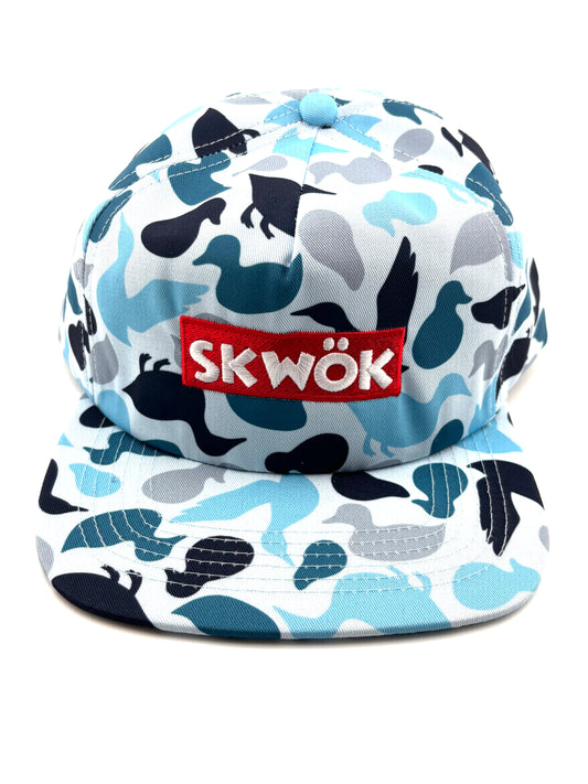 Skwok - Blue Duck Camo - Traditional Hat - Limited Edition