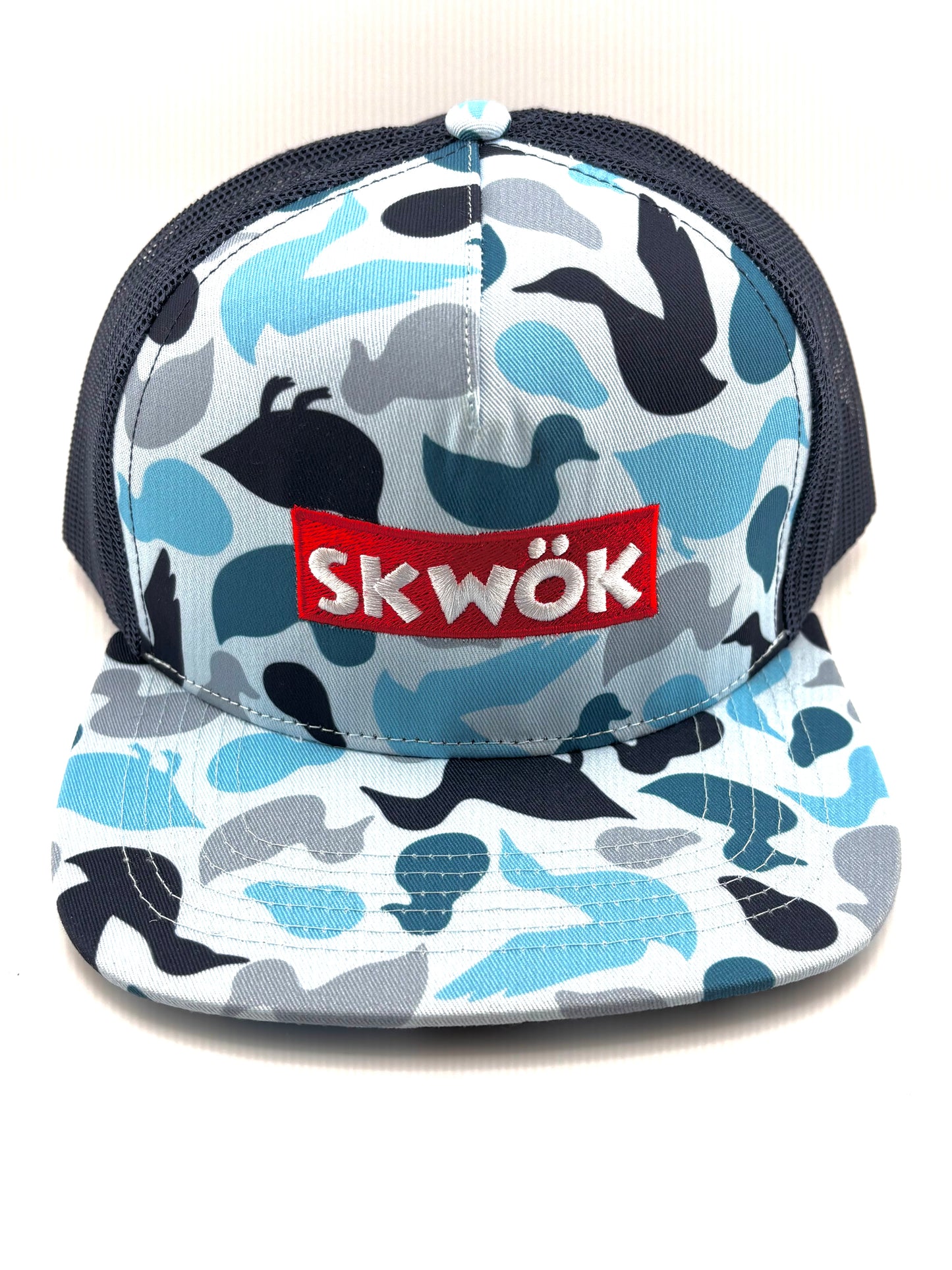Skwok - Blue Duck Camo - Trucker Hat - Limited Edition