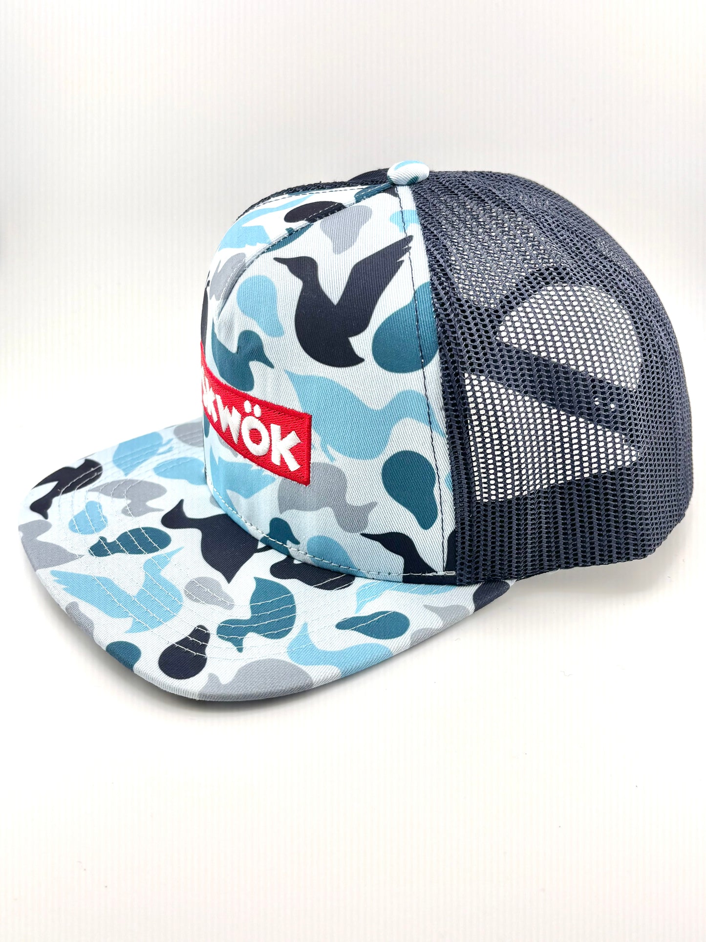 Skwok - Blue Duck Camo - Trucker Hat - Limited Edition